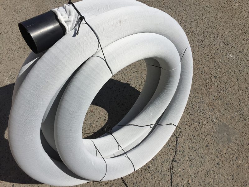 Agg Pipe 100mm x 10m Socked