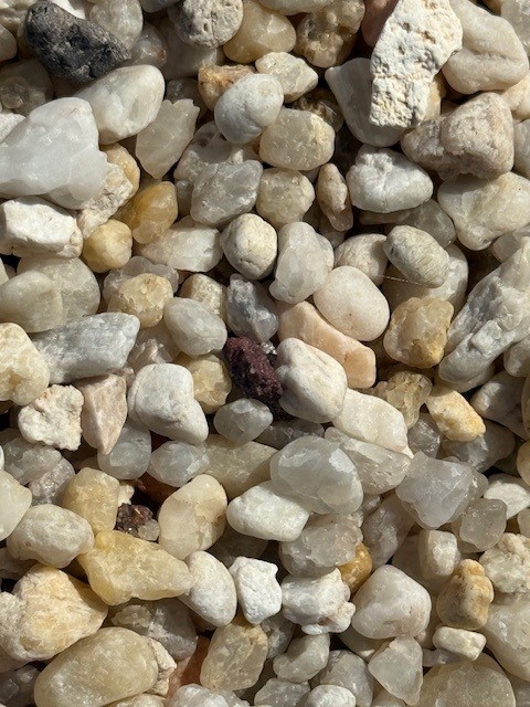 Coastal Cream Decorative Pebble 7mm